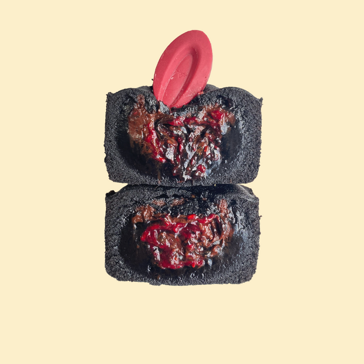 Raspberry Dark Chocolate Brownie